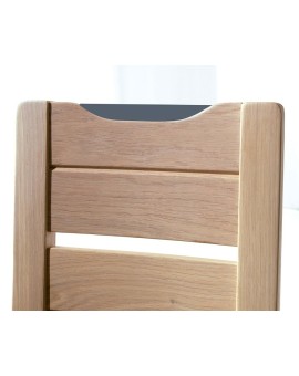 Chaise 3 barrettes larges