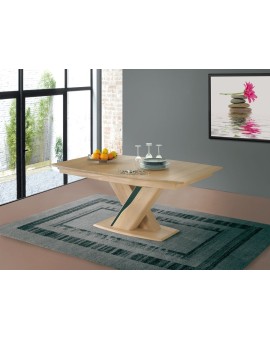 Table tonneau plateau bois