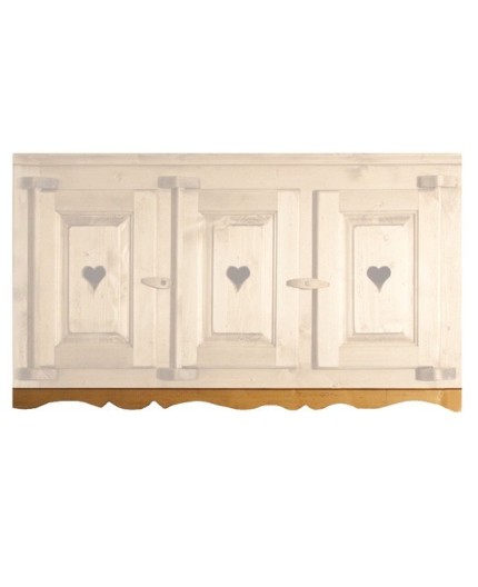 Frise pour élément haut de cuisine