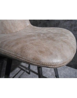 Chaise de bar pieds métal