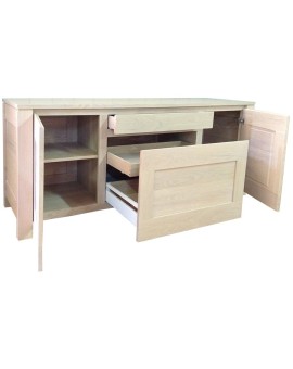 Bahut 3 portes 1  tiroir