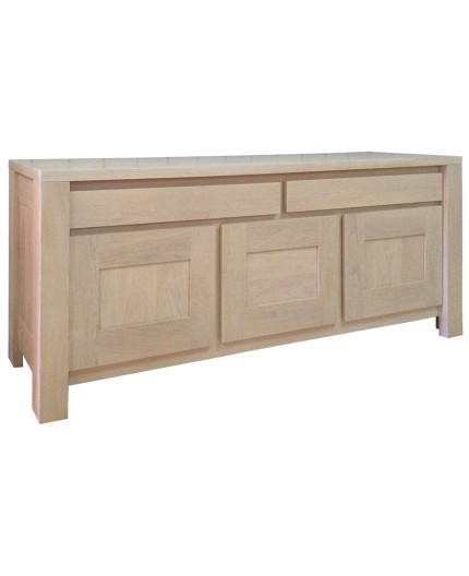 Grand Bahut 3 portes 2 tiroirs