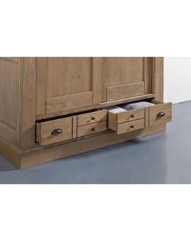 Armoirette 2 portes 2 tiroirs