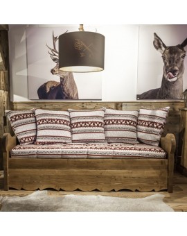 Banquette avec couchage