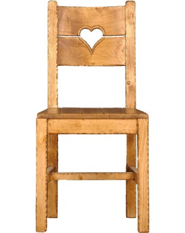 Chaise cœur