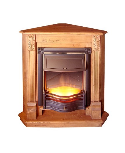 cheminee d'angle rustique