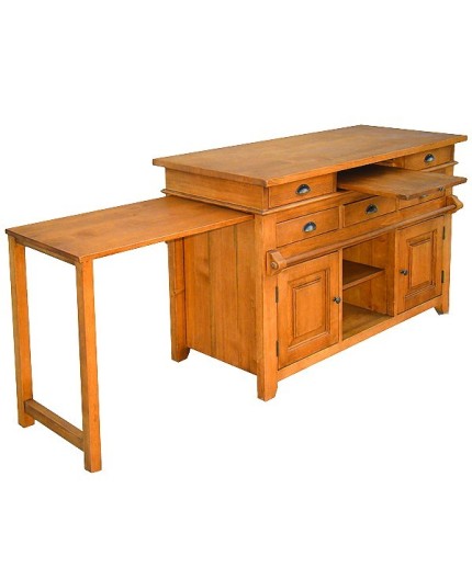 ILOT DE CUISINE RUSTIQUE