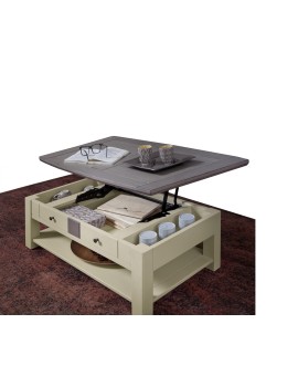 table basse plateau relevable magellan