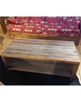 table basse vieux bois