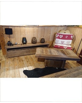 meuble tv pin massif